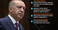 Cumhurbakan Erdoan: Gerekirse gvenli blge sahamz genileteceiz