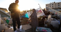 srail Kuds'te Filistinli bir aileyi daha evsiz brakt
