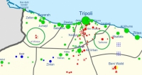 Libya'da son operasyon haritasna gre: 