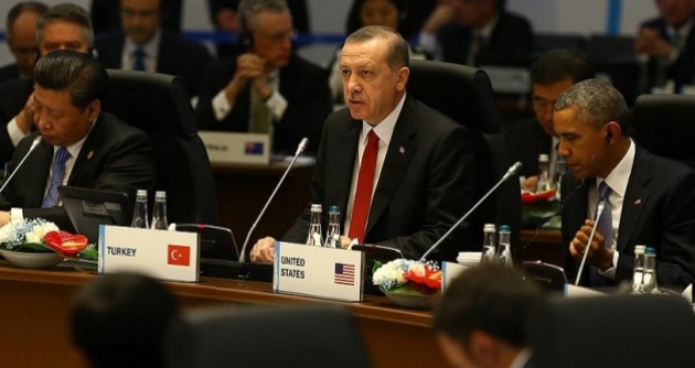 Cumhurbakan Erdoan G20 Liderler Zirvesi'nde konutu