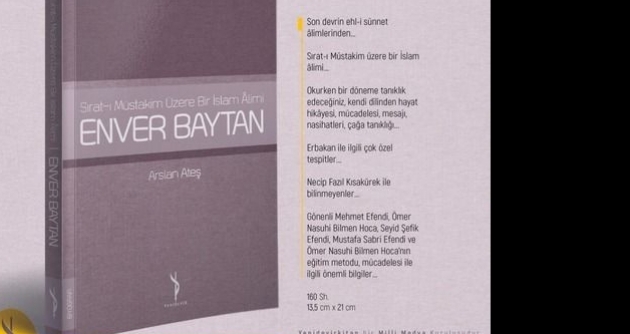 Srat- Mstakim zere Bir slam limi: Enver Baytan