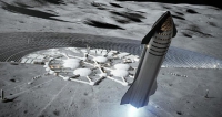 SpaceX Ay'a ilk nakliyatn 2022'de yapacak