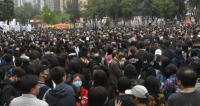 Hong Kong'da yeni yln ilk protestolarna 1 milyondan fazla kii katld